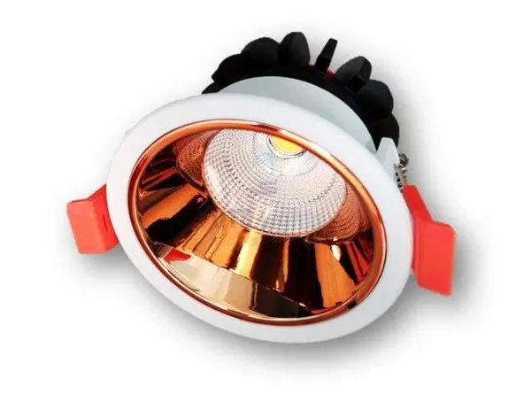 _12_Watts_White_Body_Rose_Gold_Finish_LED_Ceiling_COB_Spot,_Focus,_Down_Ceiling_Light_(Warm_White/3000k,_8cm_x_7cm,_Cutout_-_7cm)