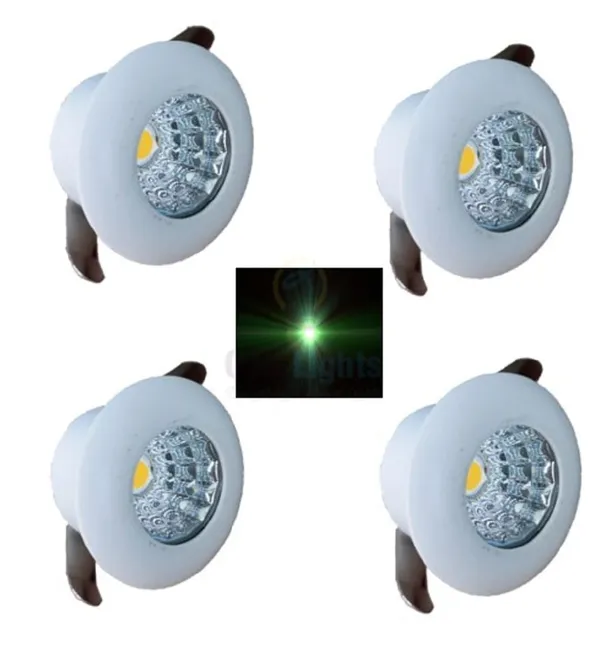 _Plastic_1_Watt_Button_Led_Furniture_Cob_Spot_Down_Ceiling_Light,_Round,_Ceiling_Pop_Light_(Pack_Of_4)_(Green)