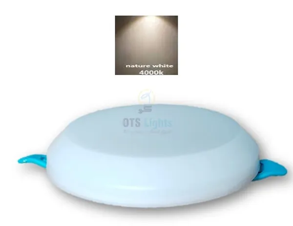 12W_Panel/Junction/Council/Celing_Led_Light_with_Adustable_Cutout_(4.7cm_to_10cm)_Round_Light_(Natural_White-4000k)