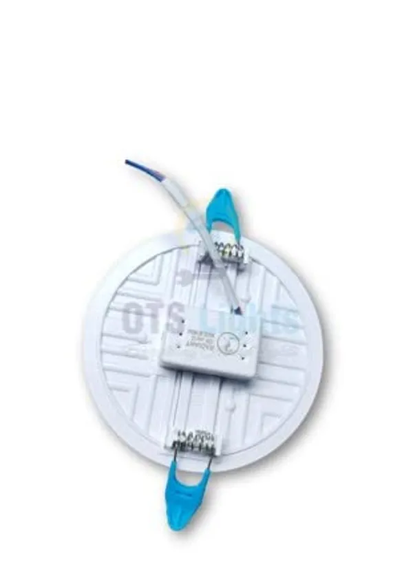 12W_Panel/Junction/Council/Celing_Led_Light_with_Adustable_Cutout_(4.7cm_to_10cm)_Round_Light_(Cool_White-6500k)