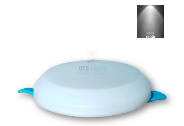 12W_Panel/Junction/Council/Celing_Led_Light_with_Adustable_Cutout_(4.7cm_to_10cm)_Round_Light_(Cool_White-6500k)