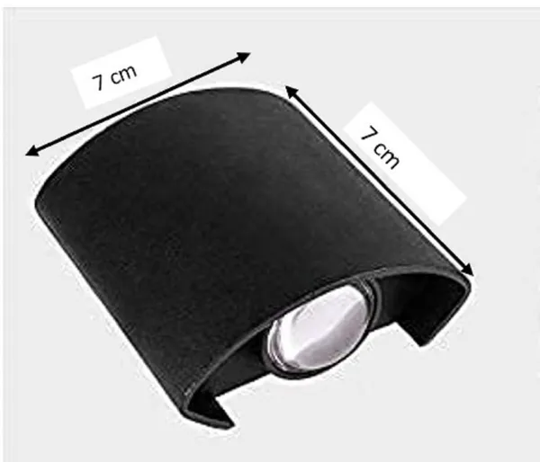 _Outdoor_6W_Up_Down_LED_Wall_Light,_AUTO_Color_Changing_16_Colors,_Waterproof_Exterior_Fixture_Lamp