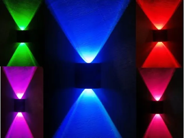 _Outdoor_6W_Up_Down_LED_Wall_Light,_AUTO_Color_Changing_16_Colors,_Waterproof_Exterior_Fixture_Lamp
