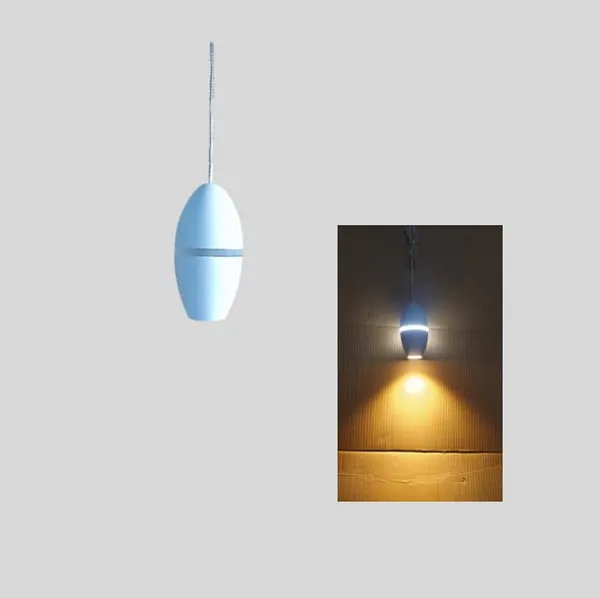 _4+3W_Led_Hanging,_Pendant_Light_for_Ceiling_with_White_Body_(Warm_White_-_3000K,_7W)