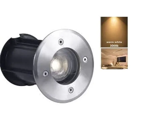 _6W_Outdoor_Garden_Under_Ground_Waterproof_Burial_Light_with_High-Power_Tempered_Glass_(6W,_Warm_White_-_3000K)