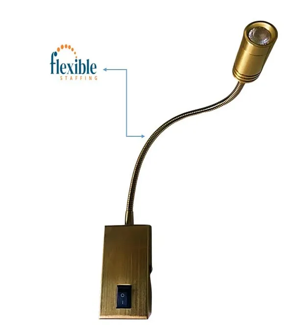_3W_Adjustable_Study/Wall/Bedside/Table/Desk/Picture_with_Golden_Finish,_On/Off_Switch_(Colour_Tone_-_Warm/Yellow_-_3000K)