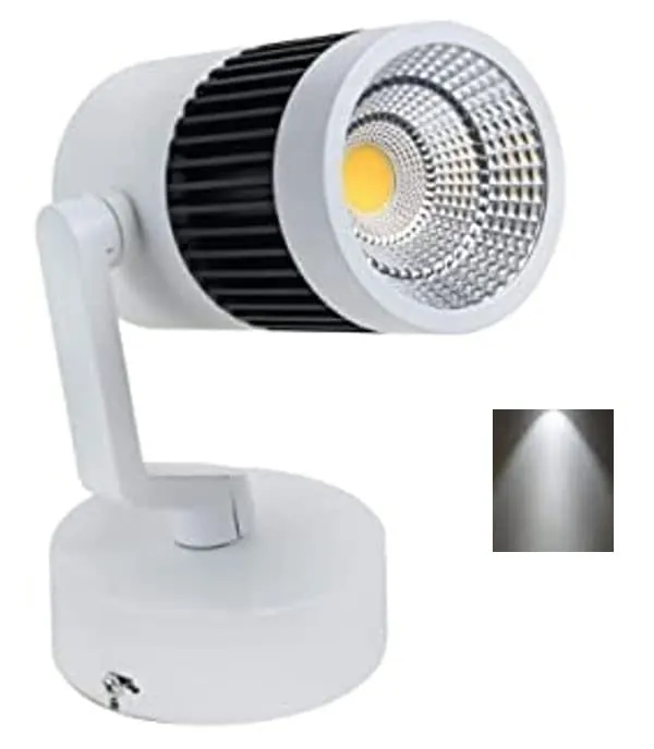 16W_Adjustable_Surface_Mounted_LED_Focus_Spot_Wall_Light_(Cool_White-16_Watt)