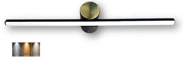 _12W_Led_Mirror,Washbasin_Home_Decor_Light_Black_Body_with_Copper_Finish,in_3_Color_(Cool,Natural_and_Warm_White,12W)