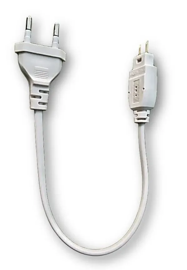 _220V_5730_Pin_Rope_Light_Connector,_8mm_Wide_Copper_Pins_for_Flexible_Rope_Light,(White_Body,_Pack_of_5)