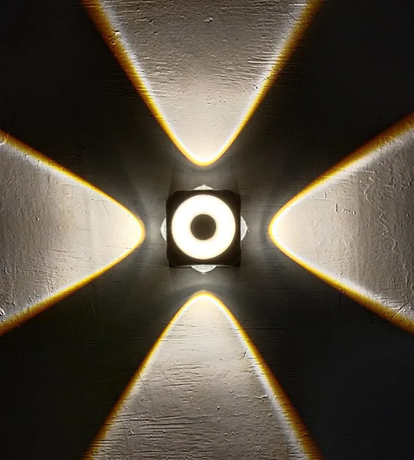 4_Way_Front_6W(4x1W+2W)_LED_Outdoor_Waterproof_Exterior_Wall_Light_Fixture_Lamp_(Warm_White)_(Up-Down-Left-Right-Front)_(Metal)