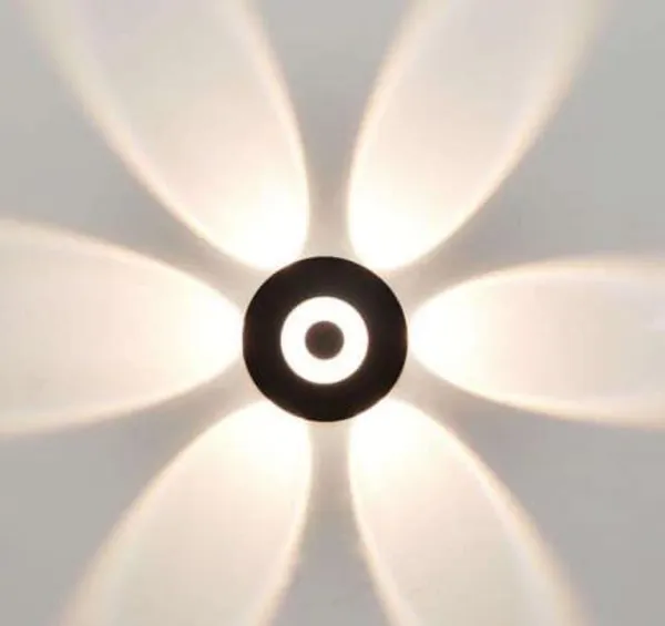 6_Way_Front_6W(6x1W+2W)_LED_Outdoor_Waterproof_Exterior_Wall_Light_Fixture_Lamp_(Warm_White)_(Metal)
