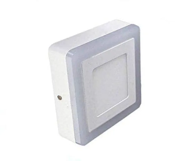 (12+4_16_Watt_LED_Side_PGB_(4W)_and_White_(12W)_Square_Surface_Panel_Light_Ceiling_3D_Effect_Lighting_(Double_Color)_Set_of_1_Piece