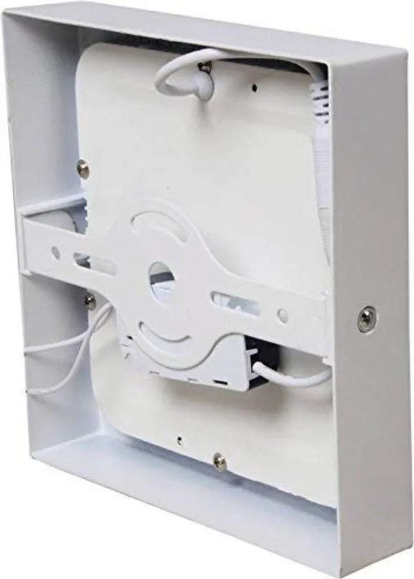 (12+4_16_Watt_LED_Side_PGB_(4W)_and_White_(12W)_Square_Surface_Panel_Light_Ceiling_3D_Effect_Lighting_(Double_Color)_Set_of_1_Piece