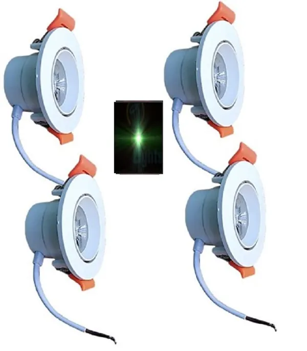 _3W_White_Body_LED_Ceiling_COB_Spot,_Focus,_Down_Ceiling_Movable_Light_(6.6cm_x_6.6cm,_Cutout_-_2"_/_4.8cm)_(Green,_Pack_of_4)