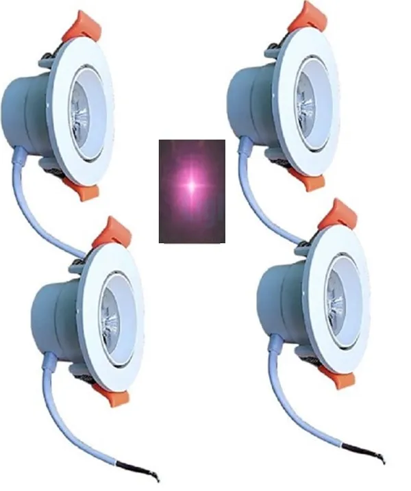 _3W_White_Body_LED_Ceiling_COB_Spot,_Focus,_Down_Ceiling_Movable_Light_(6.6cm_x_6.6cm,_Cutout_-_2"_/_4.8cm)_(Pink,_Pack_of_4)