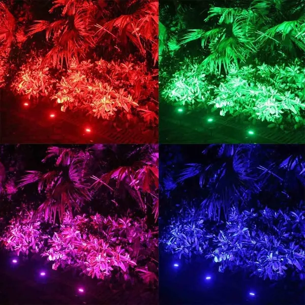_5W_/_6W_LED_Outdoor_Garden_Spot_and_Spike_Waterproof_IP65_Light,_Aluminium_Body_(Driver_in_Built)_(Red)