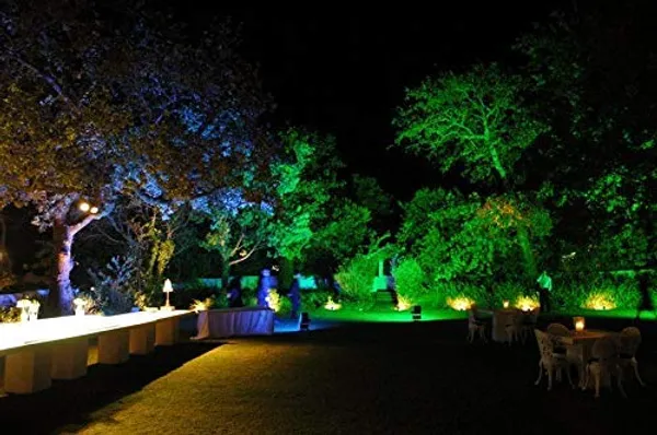 _5W_/_6W_LED_Outdoor_Garden_Spot_and_Spike_Waterproof_IP65_Light,_Aluminium_Body_(Blue)