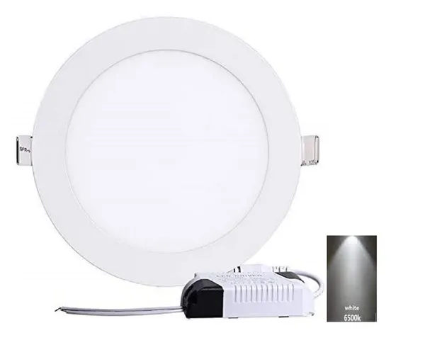 _Slim_Panel_Round_Celing_Light_(White/_6500k,_22_Watt,_22_cm_x_22_cm_x_1_cm,_Cutout_-_8_Inches)_-_2_Years_Warranty
