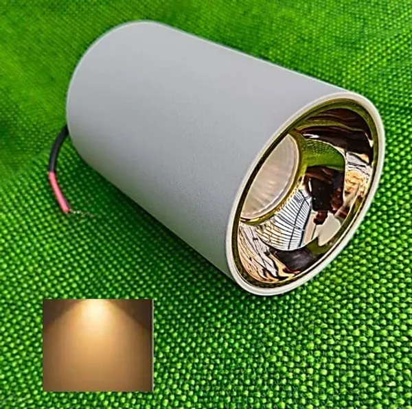 COB_Cylinder_Surface_Light_White_Body_(Rose_Reflector)_(8Watt)_(Warm_White_(3000k))