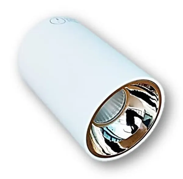 COB_Cylinder_Surface_Light_White_Body_(Rose_Reflector)_(8Watt)_(Warm_White_(3000k))