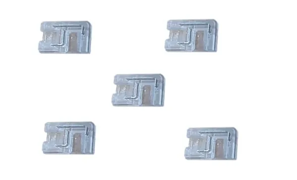 5_pcs_Strip_Jointer_Professional_10mm_Transparent_L_Shaped_2_pin_LED_Strip_Jointer