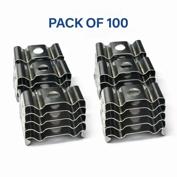 Stainless_Steel_Mounting_Spring_Clip_Clamp_with_Center_Hole_–_Durable_U-Shaped_Metal_Retainer_Bracket_(17x9_mm)_-_Pack_of_100