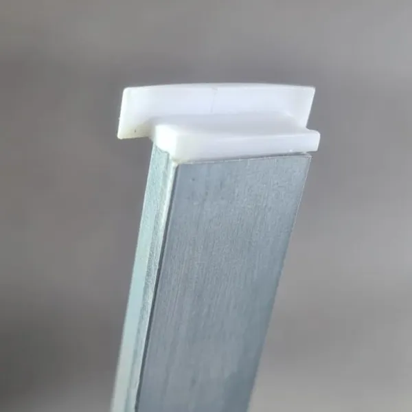 17mm_Profile_End_Cap_|_Aluminum_Profile_End_Cover_|_Durable_White_Plastic_Cap_(Pack_of_100)
