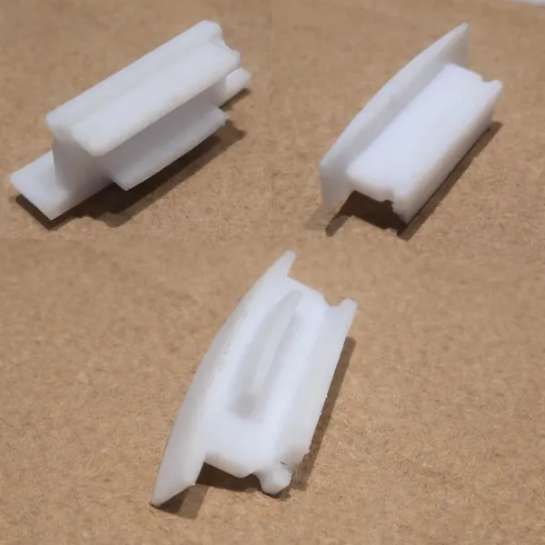 17mm_Profile_End_Cap_|_Aluminum_Profile_End_Cover_|_Durable_White_Plastic_Cap_(Pack_of_100)