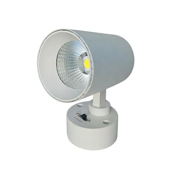 _9W_Wall_Light_Adjustable_Surface_Mounted_Spotlight,_3-Color_Temperature_(3000K/4000K/6000K)_3-in-1_CCT_Switch,_Modern_Cylinder_Wall,_White_Finish