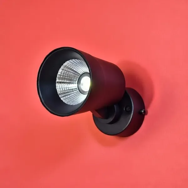 _9W_Wall_Light_Adjustable_Surface_Mounted_Spotlight,_3-Color_Temperature_(3000K/4000K/6000K)_3-in-1_CCT_Switch,_Modern_Cylinder_Wall,_Black_Finish