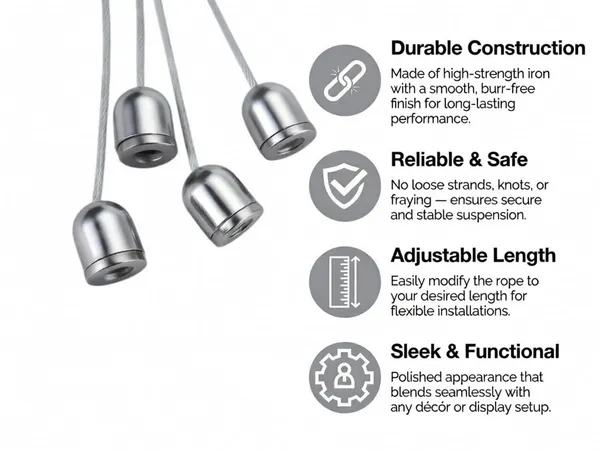_2_Meter_Stainless_Steel_Wire_Hanging_Kit_–_4_Wire_Heavy_Duty_Steel_Cable_with_End_Fittings_for_Curtain,_Photo_Frame,_Plant_&_Hanging_Light