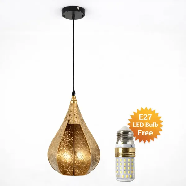 _Metal_Hanging_Pendant_Light,_Golden_Antique_Finish