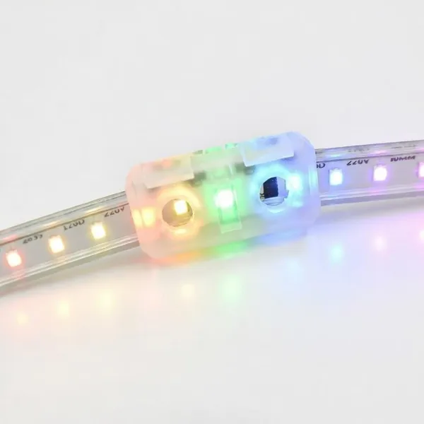10_pcs_Rope_Light_Jointer_Professional_10mm_Transparent_2_pin_LED_Rope_Light_Jointer