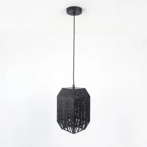 Modern_Black_Metal_3in1_Hanging_Pendant_Light_|_with_E27_Holder