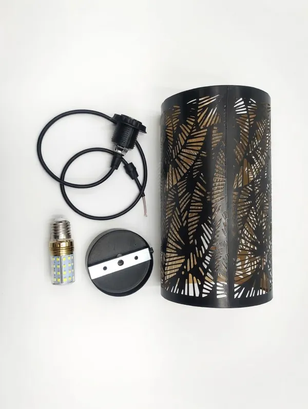 Cylindrical_Black_Pendant_Ceiling_Light_3IN1_|_Adjustable_1_Meter_Cord_with_E27_Holder_and_Bulb_for_Living_Room