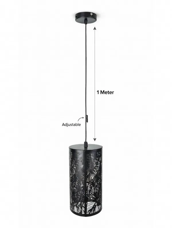Cylindrical_Black_Pendant_Ceiling_Light_3IN1_|_Adjustable_1_Meter_Cord_with_E27_Holder_and_Bulb_for_Living_Room