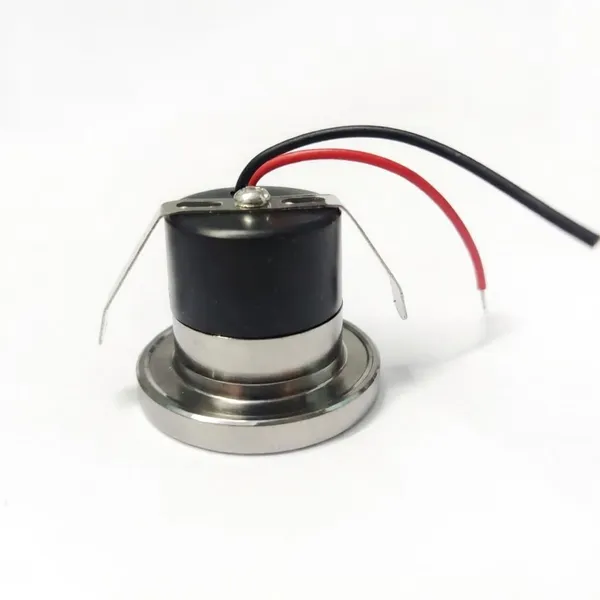 _1_Watt_Button_LED_Furniture_COB_Spot_Down_Ceiling_Light,_Round,_Black_Body_(Pack_of_4)_(Warm_White_-_3000K)
