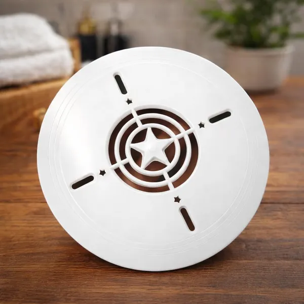 _17_CM_Round_Ceiling_Mounting_Plate_|_White_ABS_Base,_Ceiling_Light_&_Fan_|_Pack_of_10