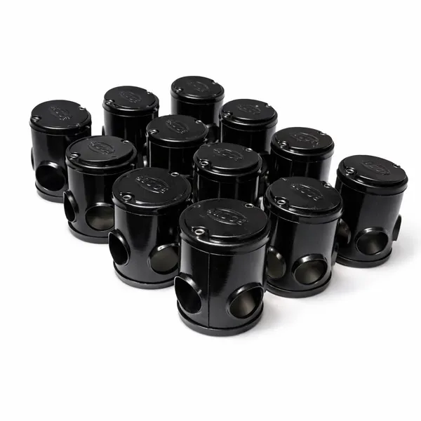 _Heavy_Duty_Electrical_Junction_Box_|_Waterproof_Conduit_Box_with_Lid_|_Multi-Entry_Cable_Connector_Box_|_Industrial_Grade_PVC_Junction_Box_(Black,_Pack_of_12)