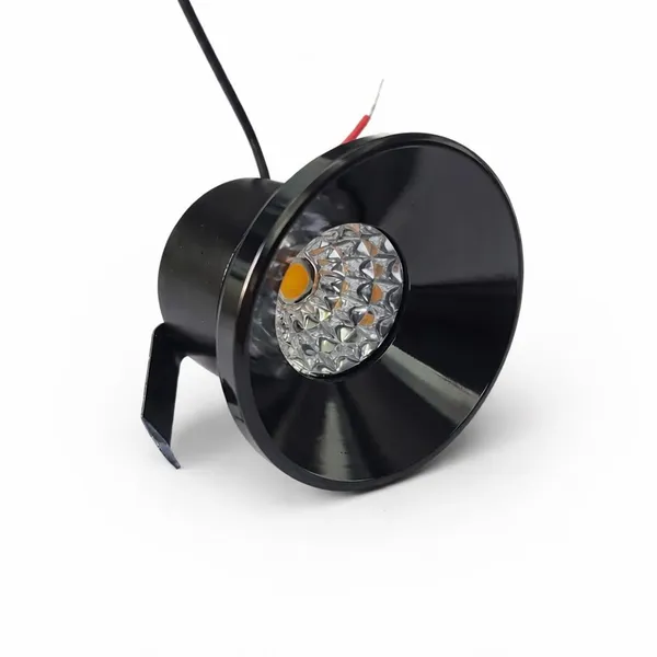_1_Watt_Button_LED_Furniture_COB_Spot_Down_Ceiling_Light,_Round,_Black_Body_(Pack_of_2)_(Warm_White_-_3000K)