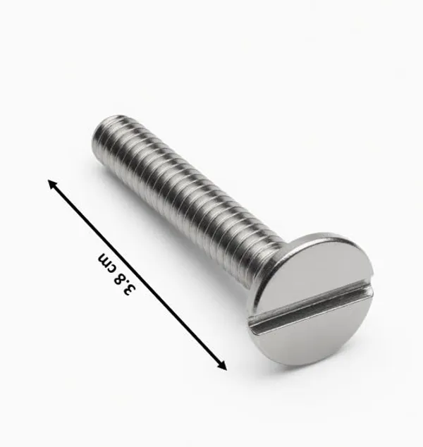 _Gromex_Brass_Machine_Screws_for_Electrical_Fittings_and_Hardware,_Slotted_Head,_Silver_Finish_1.5_Inch_Pack_of_25