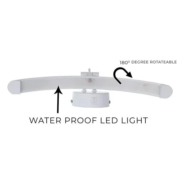 _12W_Curve_Led_Mirror_Picture_Wash_Basin_Wall_Light(Warm_White,_Pack_of_1)