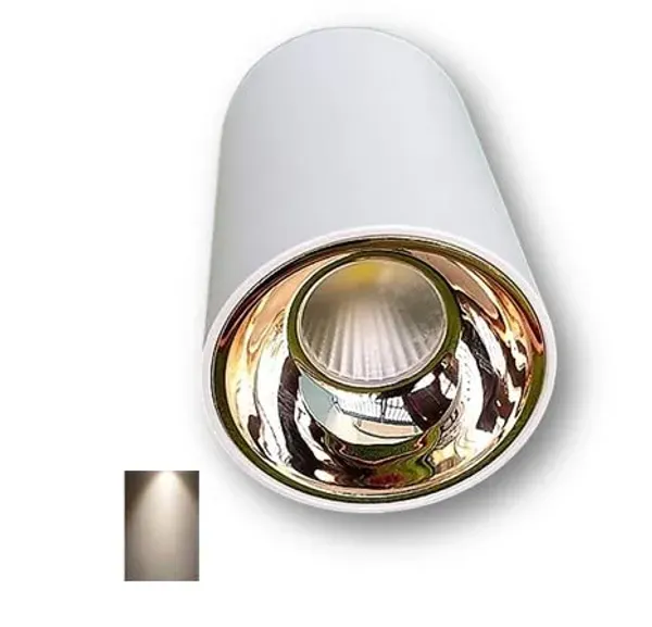 COB_Cylinder_Surface_Light_White_Body_(Rose_Reflector)_(8Watt)_(Natural_White_(4000k))