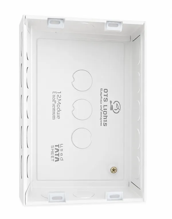 12_Module_Concealed_Electrical_Switch_Box_|_Premium_Tata_Sheet_PVC_Flush_Mount_Modular_Box_|_Heavy_Duty_Wall_Switch_Board_Box_for_Homes_&_Offices_|_White