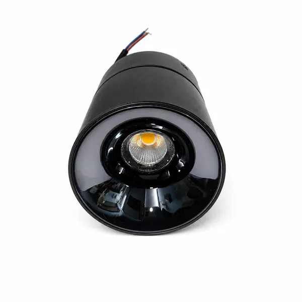 _18_Watt_Adustable_Amor_Cylinder_|_Black_Body,_Black_Reflector,_Color_Natural_White_4000k