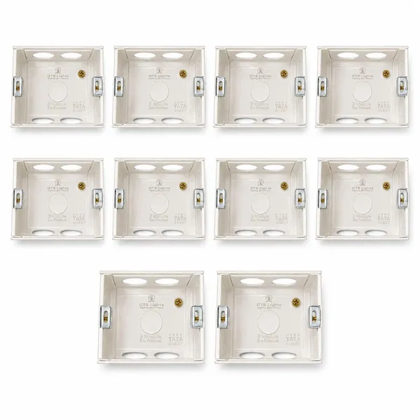 3_Module_Eco_Premium_Electrical_Metal_Box_Pack_of_10