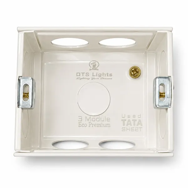 3_Module_Eco_Premium_Electrical_Metal_Box_Pack_of_10