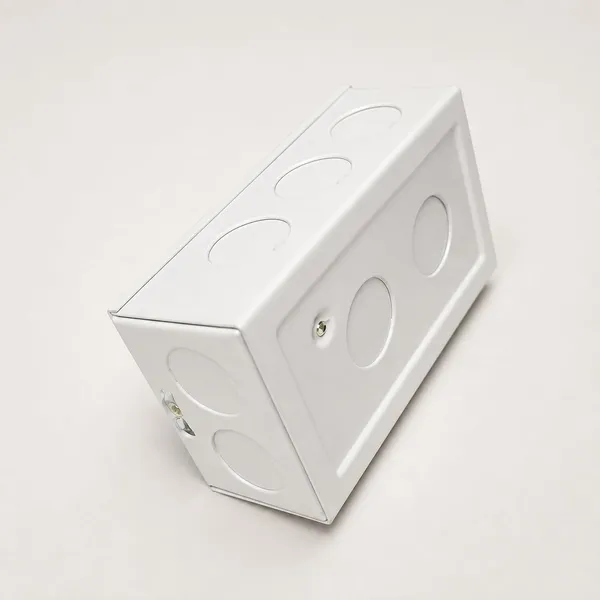 _4_Module_Eco_Premium_Mounting_Metal_Box,_White