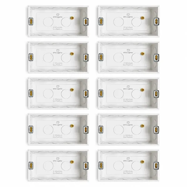 _4_Module_Eco_Premium_Metal_Box,_Pack_of_10