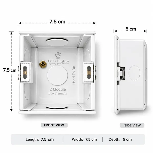 5W_Surface_Mounted_Button_Lights_White_Body_Warm_White_Pack_of_1